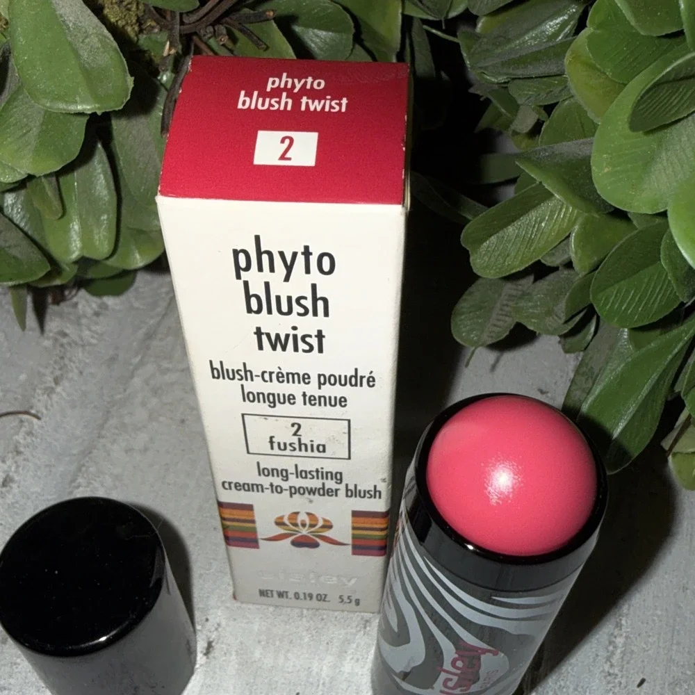 SISLEY Phyto Blush Twist #2 Fuschia Long Lasting Cream To Powder Blush .19oz